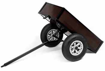 02141 Tipper Trailer - Spoke wheels (black)