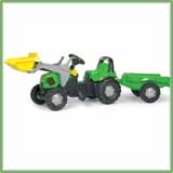 02 319 6 .KidDeutzTractor & Frontloader &Trailer