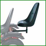 0307 Co-Passenger Seat - peg type (black)