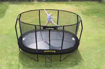 15ft x 10ft Oval Trampoline