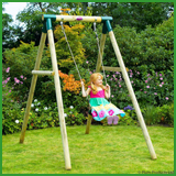 Bush Baby Wooden Swing Set