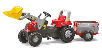 81 139 7 Junior RT Tractor & Frontloader & Trailer
