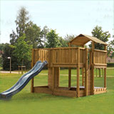 Commercial wooden climbing frames for Schools, Pubs, Caravan Parks