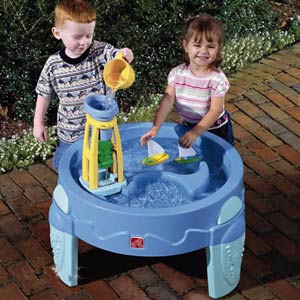 Waterwheel Play Table