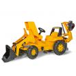 81 300 1 CAT Tractor w frontloader & rear excavator - view 4