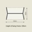 TP132 Triple Giant Swing Frame - view 2
