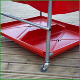 TP103 Red Storage Shelf