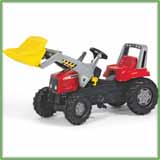 81 114 4 Jnr Massey Ferguson 7400 tractor w frontloader